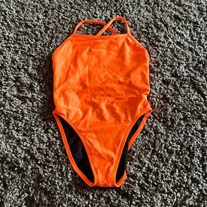 Jolyn Neon Orange Onesie